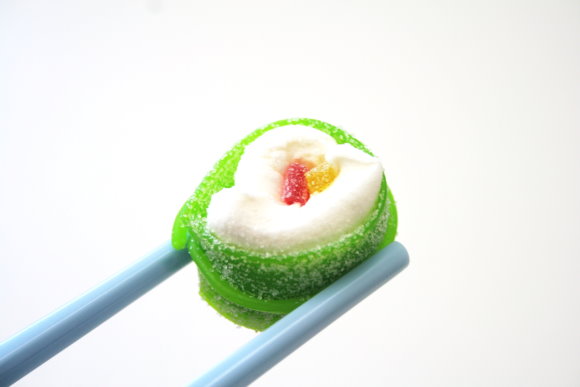 Maki Sushi aus Marshmellow für Kinder