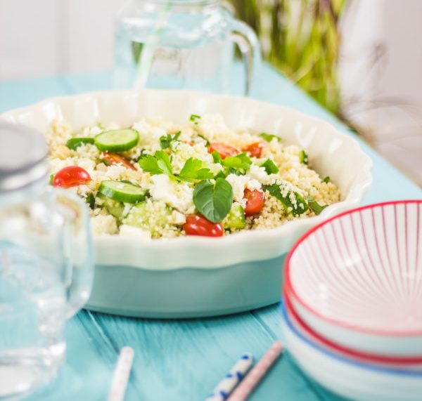 Leckerer Couscous Salat mit Minze