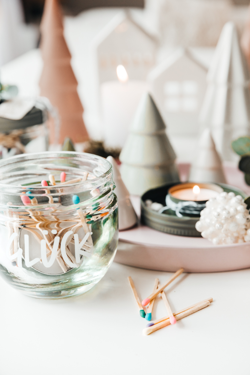 DIY Weihnachtsgeschenk: Kerzen im Glas mit Glück Marmelade.Titatoni.de