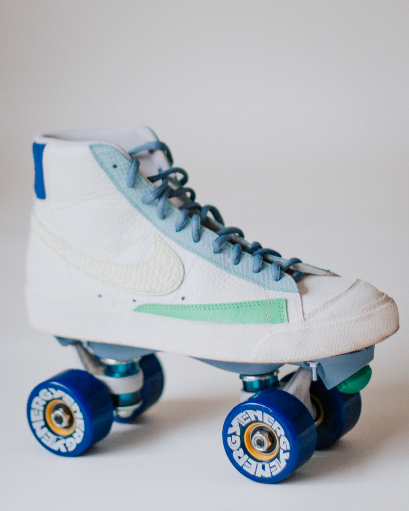 DIY Rollschuhe - custom roller skates. Nike Rollerskates selber machen. titatoni.de