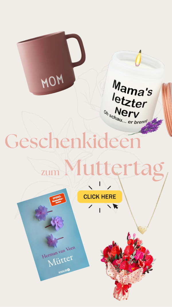 Die schönsten Geschenke zum Muttertag aus Amazon. titatoni.de
