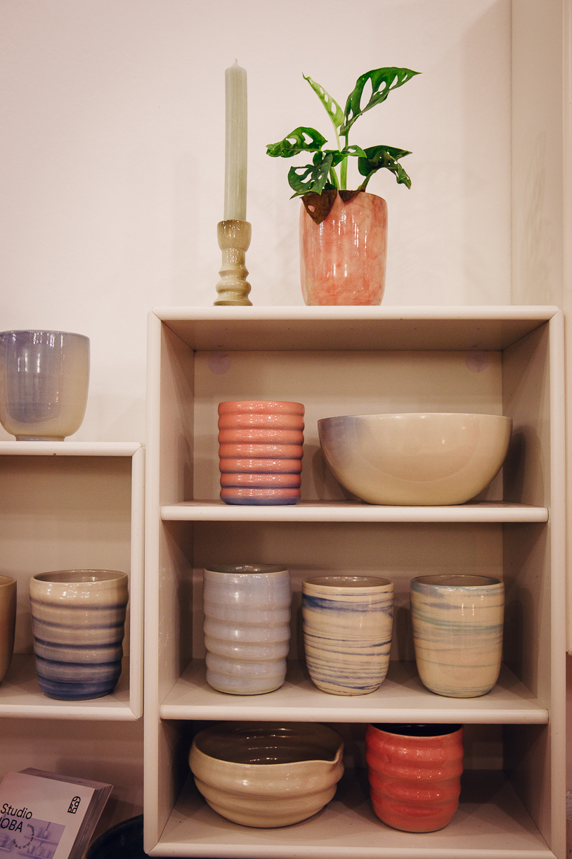 Töpfern in Kiel - Kleine Keramik Kunstwerke im Studio JOBA. titatoni.de