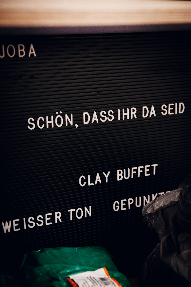 Hochwertiger Ton zum Töpfern. Töpfern in Kiel - Workshop im Studio JOBA. titatoni.de